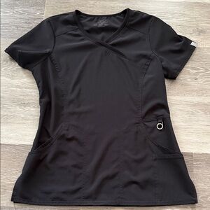 Black Cherokee Infinity Scrub Top
